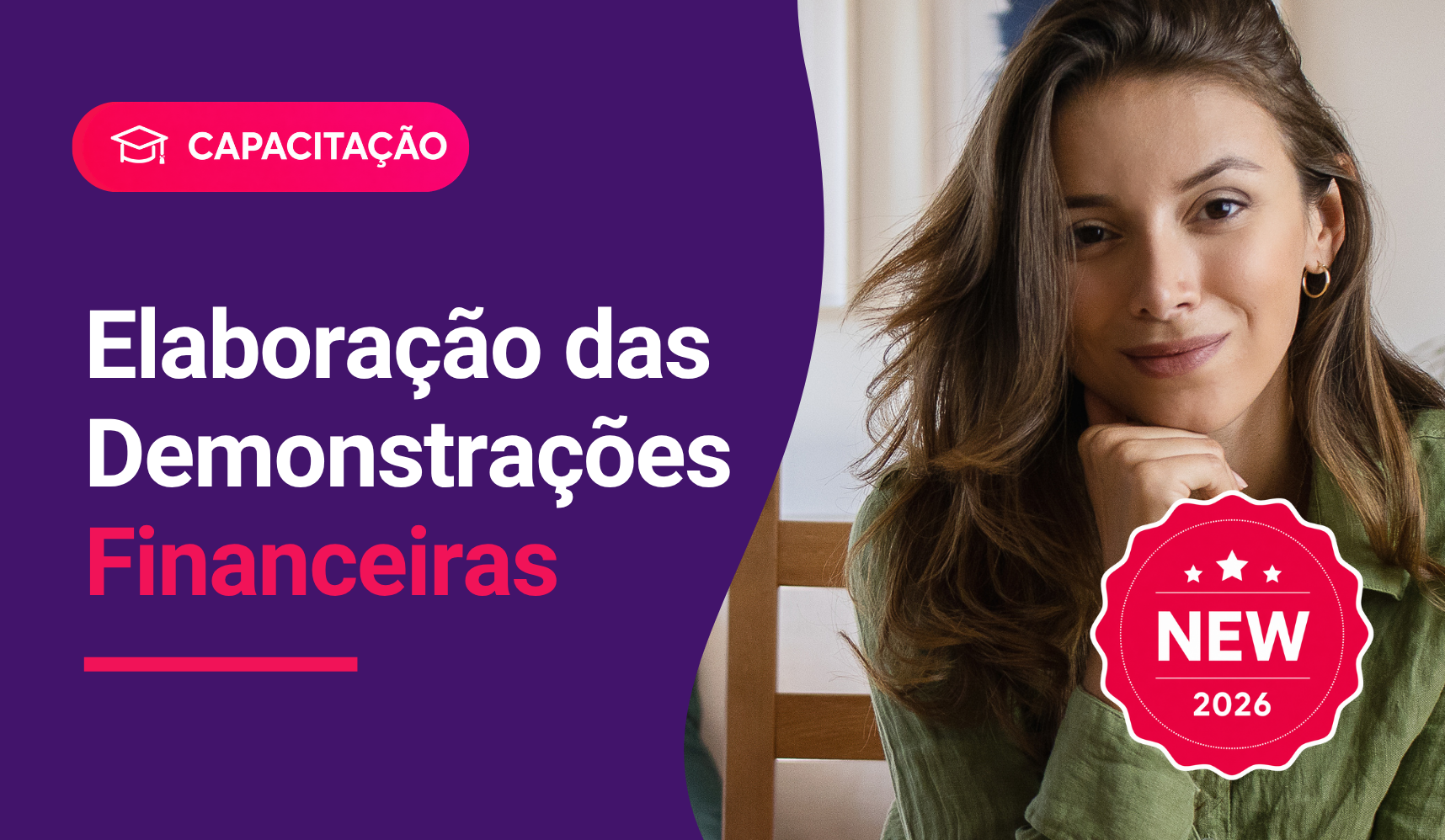 Capacita��o Cont�bil - Elabora��o das Demonstra��es Financeiras - Turma XVI -  Data de in�cio: 30/07/2026   