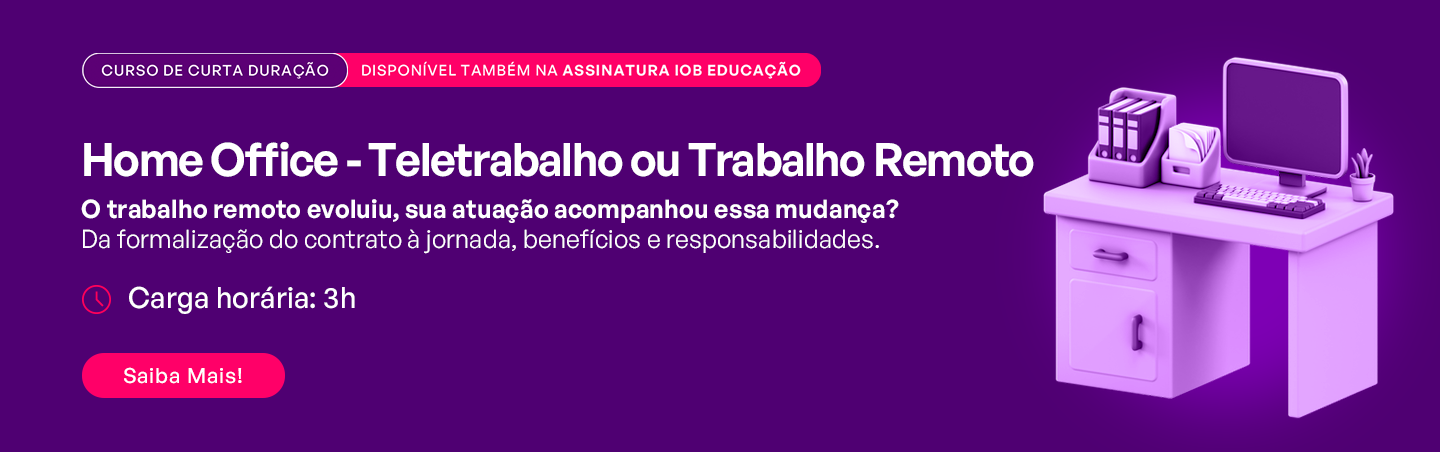 Curso Home Office, Teletrabalho ou Trabalho Remoto
