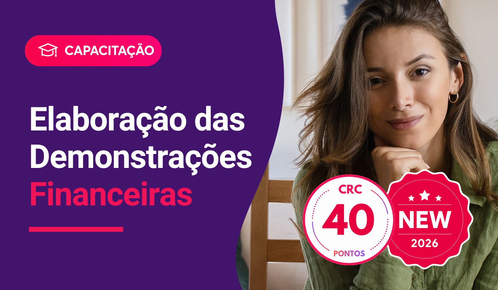 Capacita��o Cont�bil - Elabora��o das Demonstra��es Financeiras - Turma XVII -  Data de in�cio: 30/09/2026 